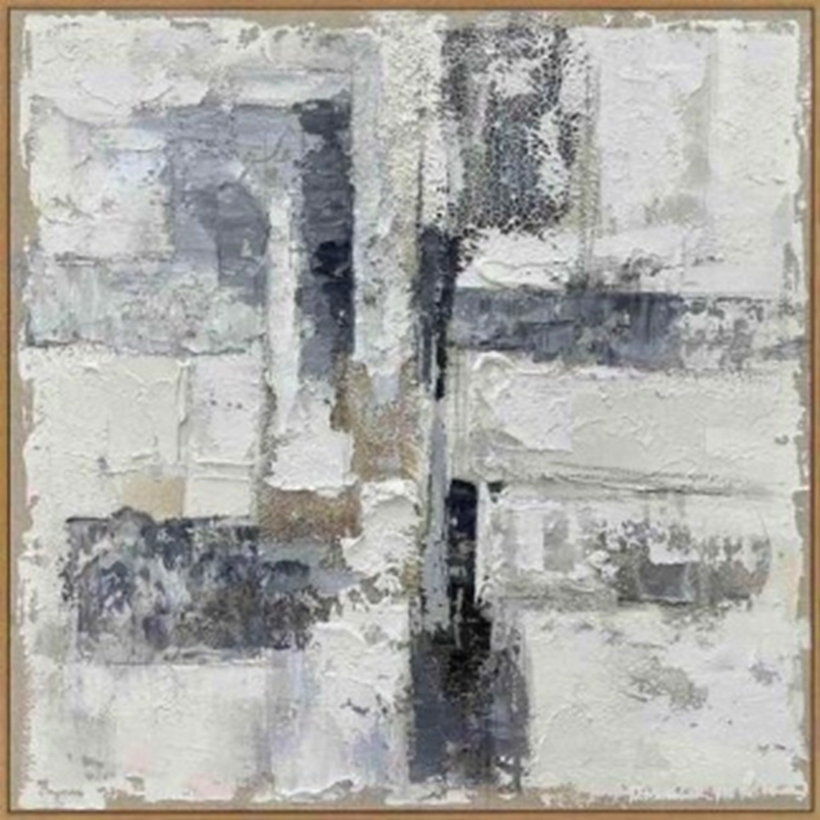 Fusion Hand Painted Canvas In Frame by Hill Interiors | Style Our Home  