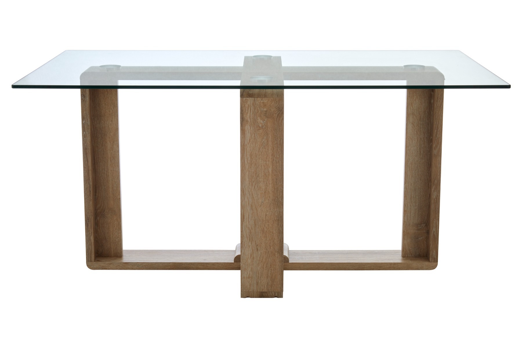 Prestige Designs Blair Clear Tempered Glass Dining Table by Prestige Designs | Style Our Home