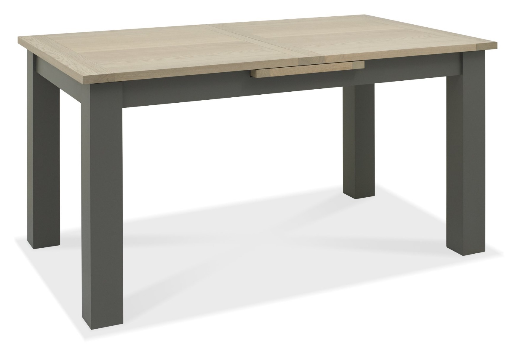 Oakham Dark Grey & Scandi Oak 4-6 Dining Table - Style Our Home