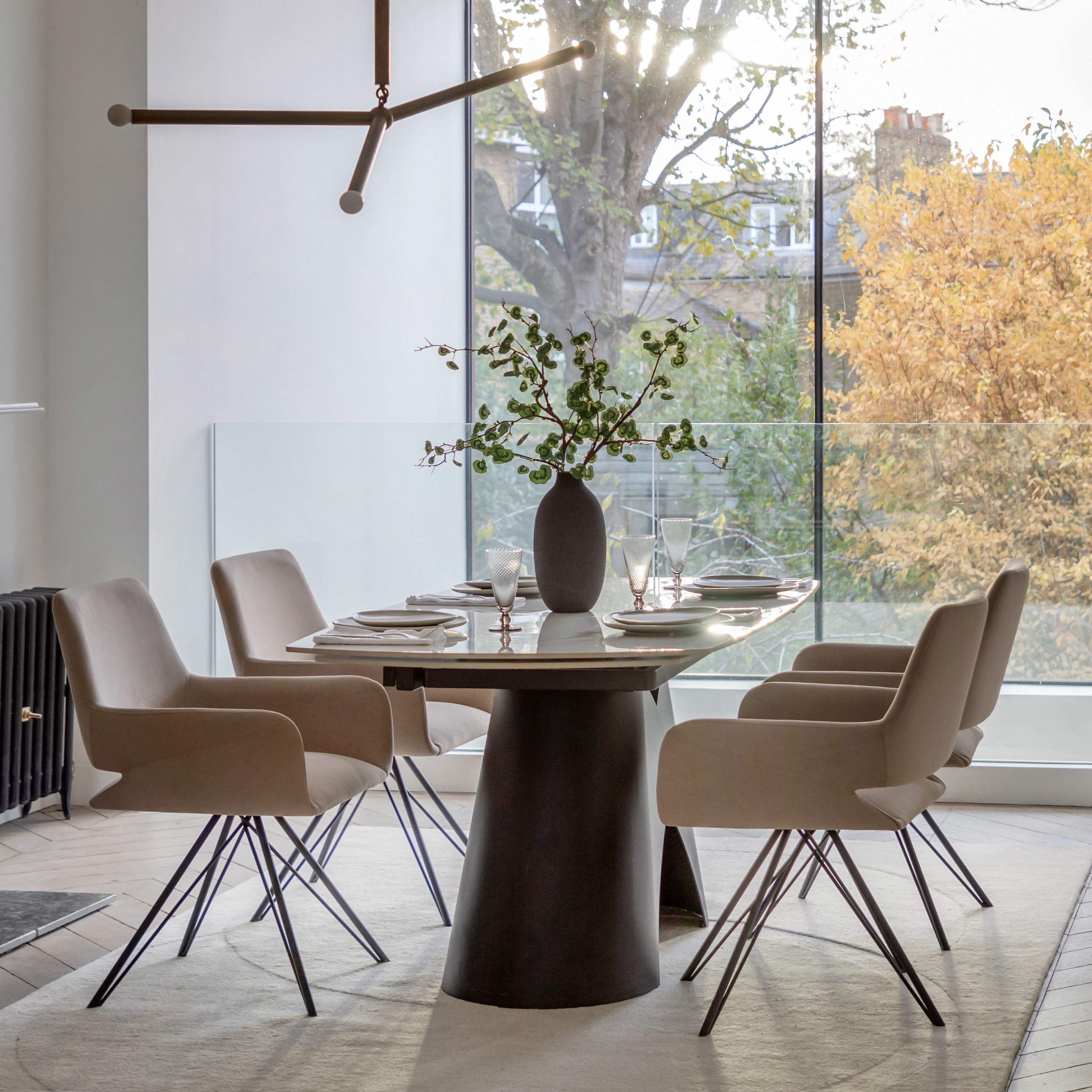 Bressaro Dining Table Black by Gallery Living | Style Our Home