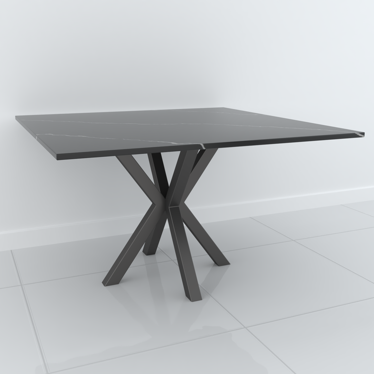 Studio Line Square Dining Table - 4 Seater in Black by Steve Bristow | Style Our Home