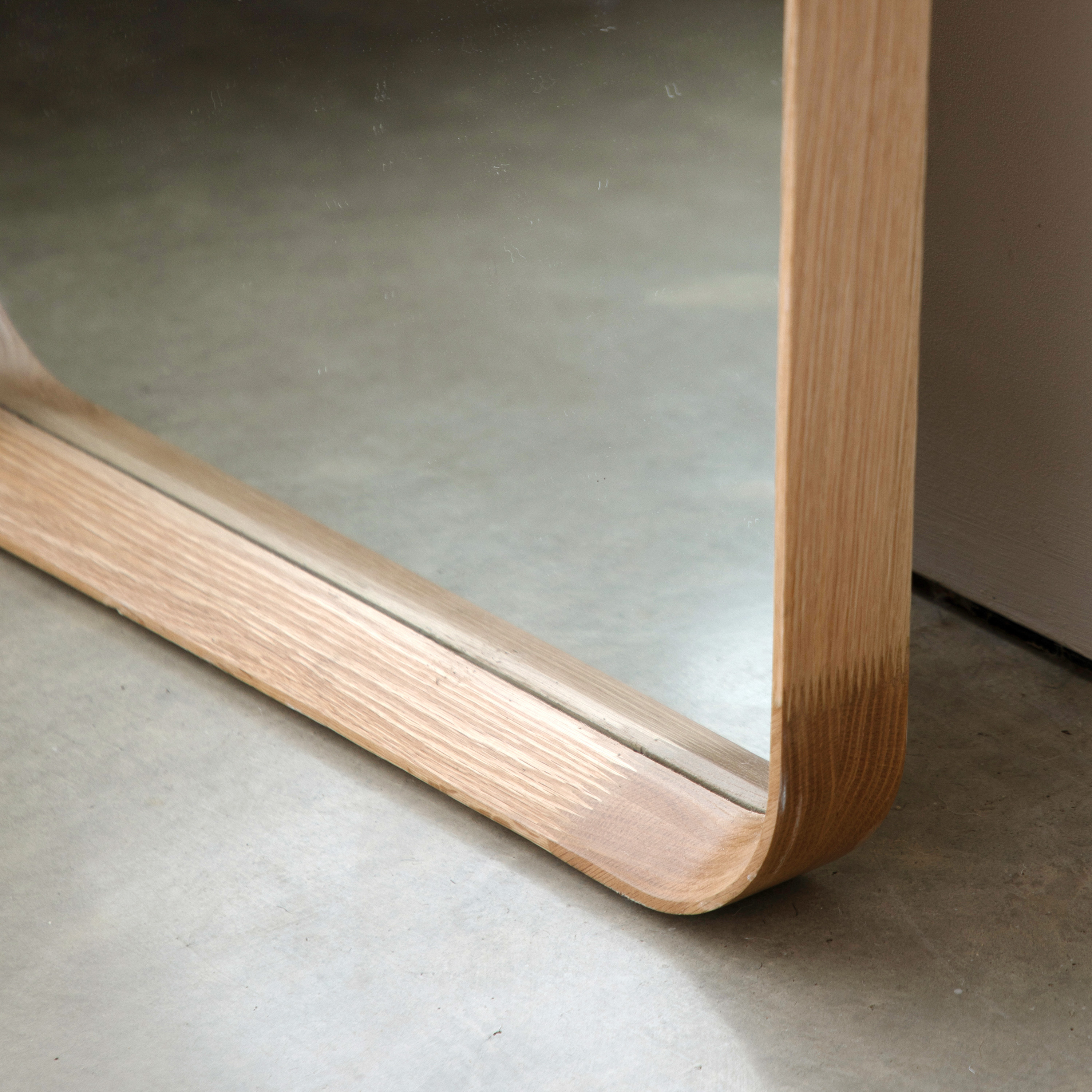 Helsano Arch Leaner Mirror Oak by Gallery Living | Style Our Home
