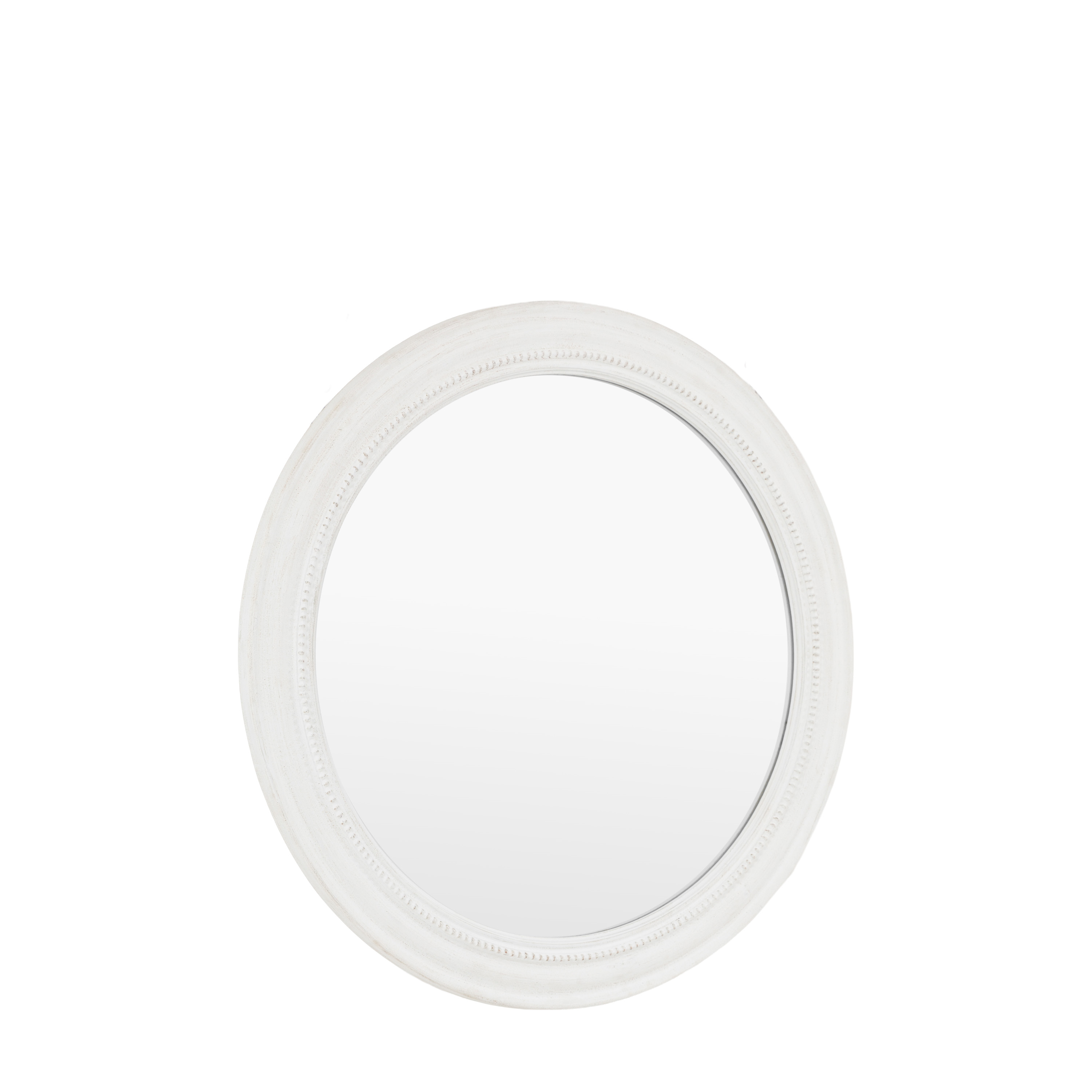 Shoreano Round Mirror White by Gallery Living | Style Our Home