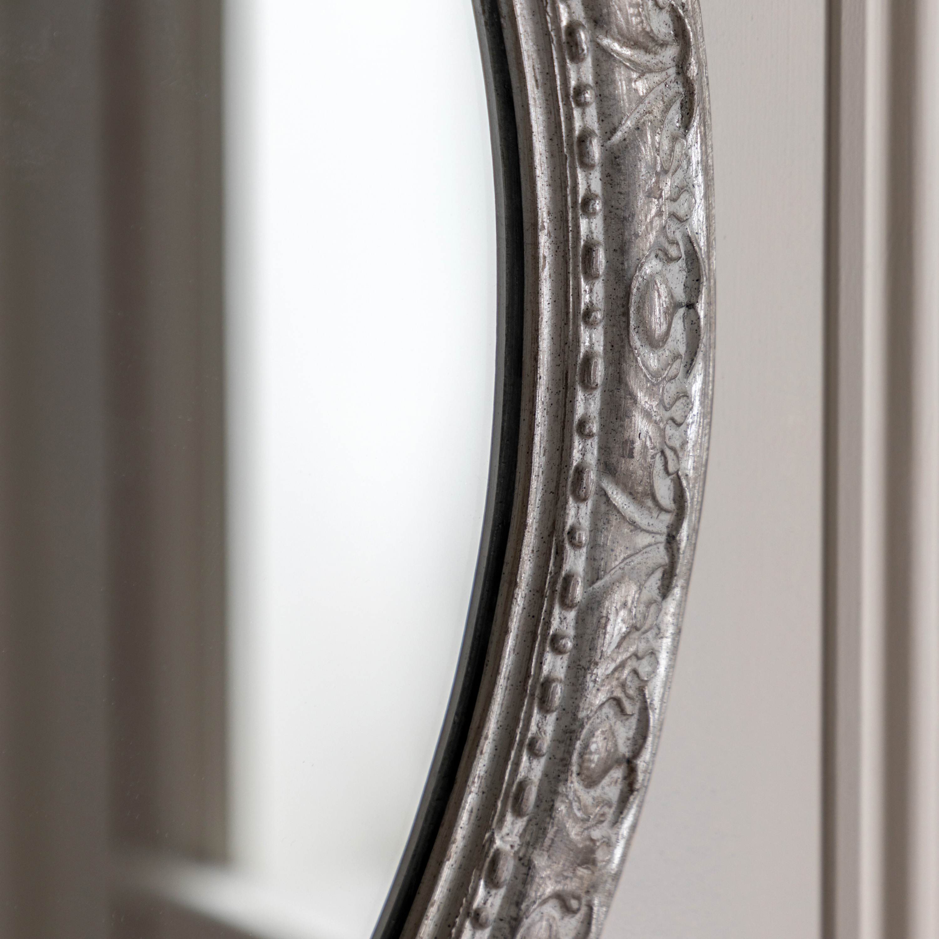 Romano Round Mirror Grey by Gallery Living | Style Our Home