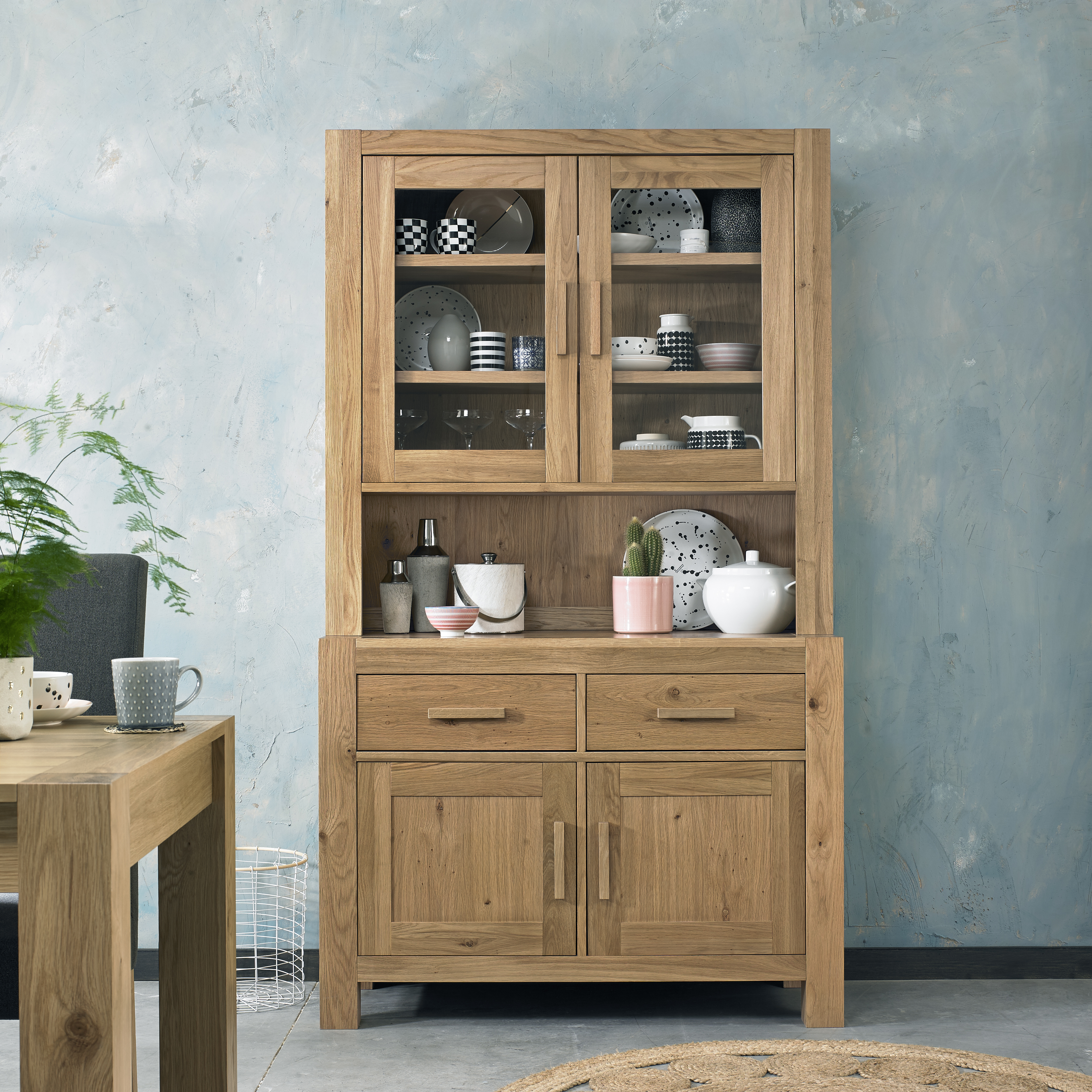 Turin Light Oak Narrow Sideboard - Style our Home