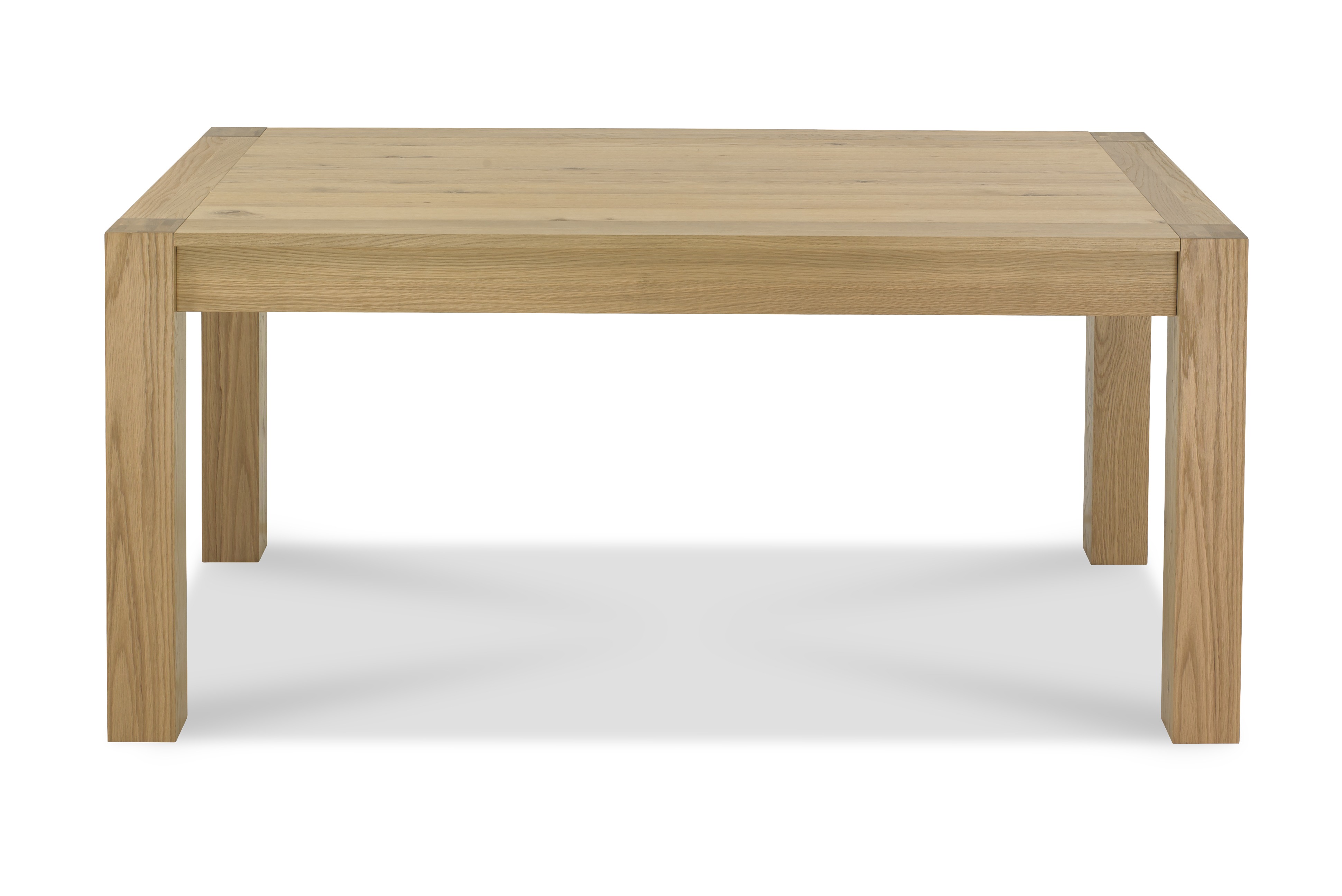 Turin Light Oak Dining Table Medium End Extension - Style our Home