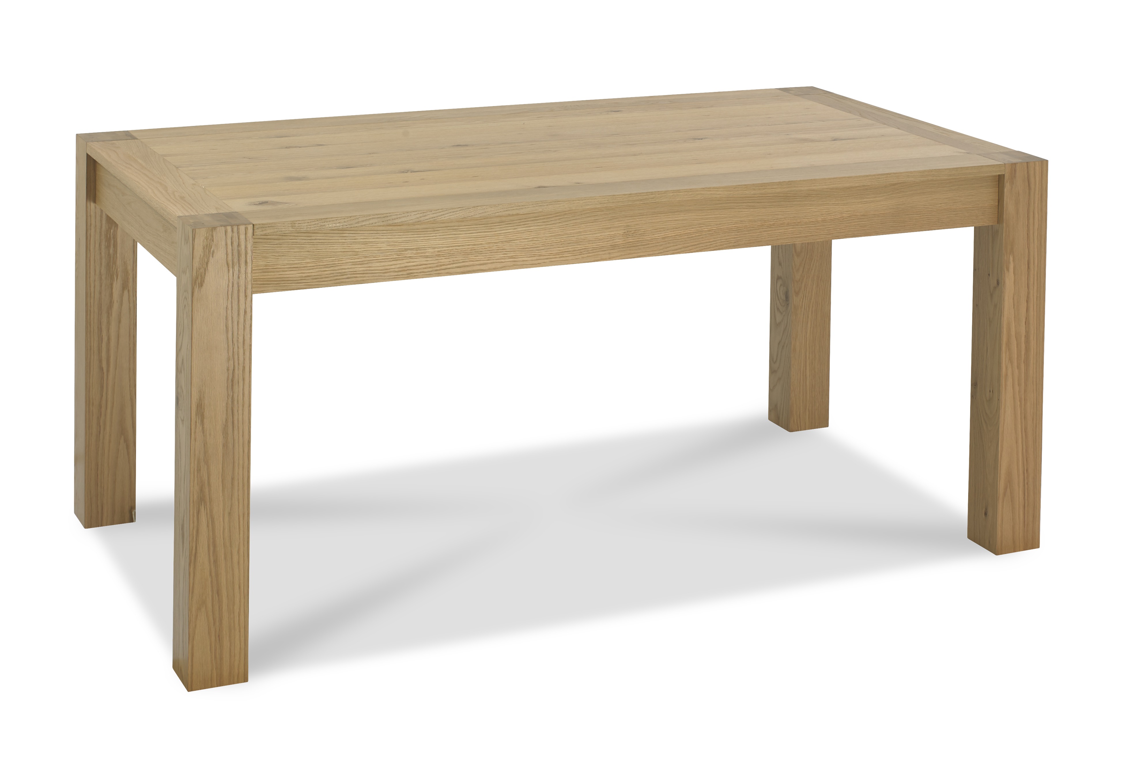 Turin Light Oak Dining Table Medium End Extension - Style our Home