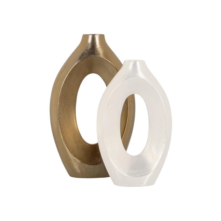 Vase Alma big (Brushed Gold) by  Richmond Interiors | Style Our Home