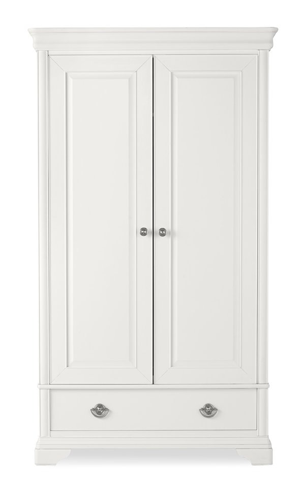 Chantilly White Double Wardrobe - Style Our Home