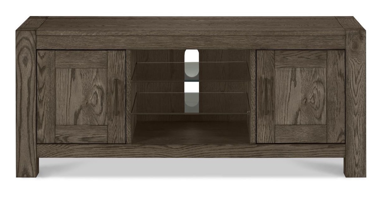 Turin Dark Oak Entertainment Unit - Style our Home