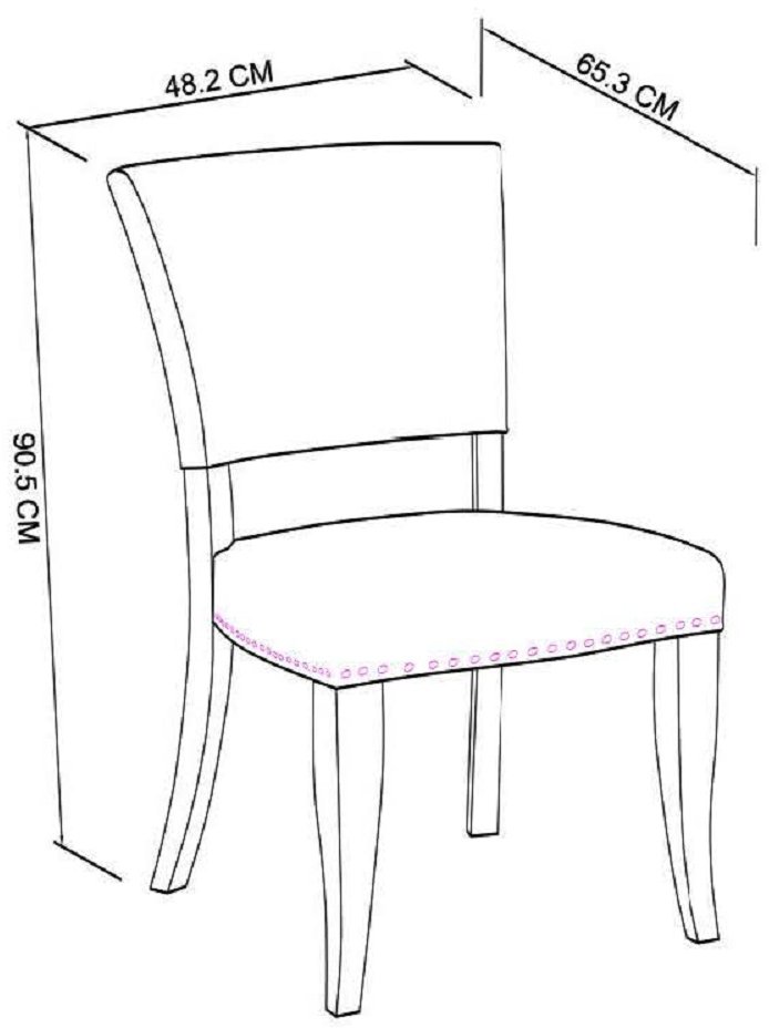 Marque Rustic Oak Upholstered Chair - Dark Grey Fabric (Pair) - Style Our Home