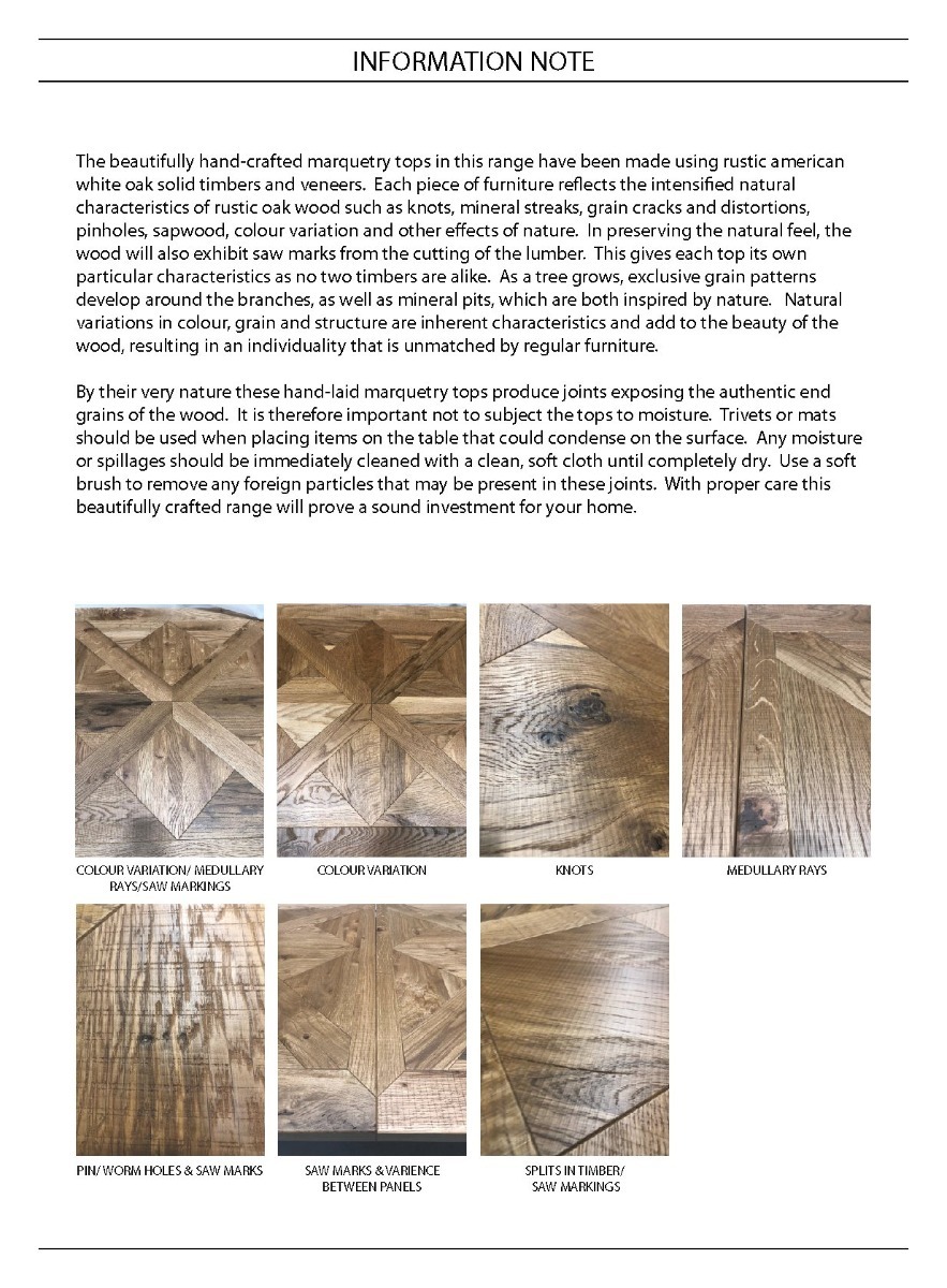 Marque Rustic Oak Coffee Table - Style Our Home