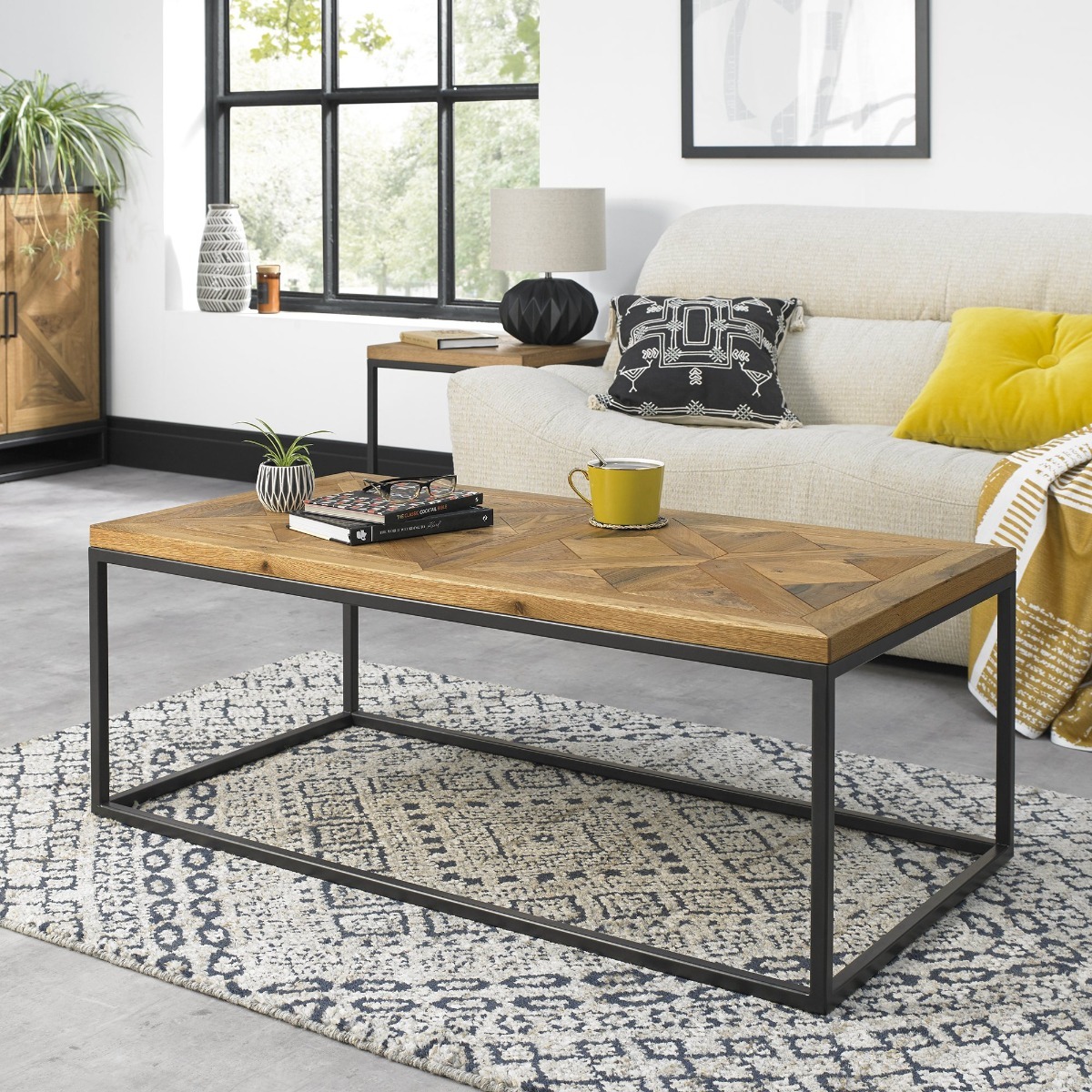 Marque Rustic Oak Coffee Table - Style Our Home