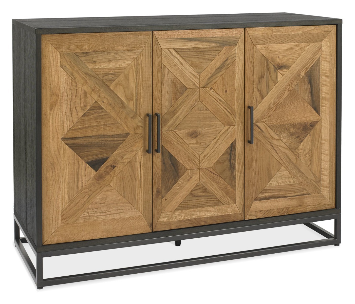 Marque Rustic Oak & Peppercorn Narrow Sideboard - Style Our Home