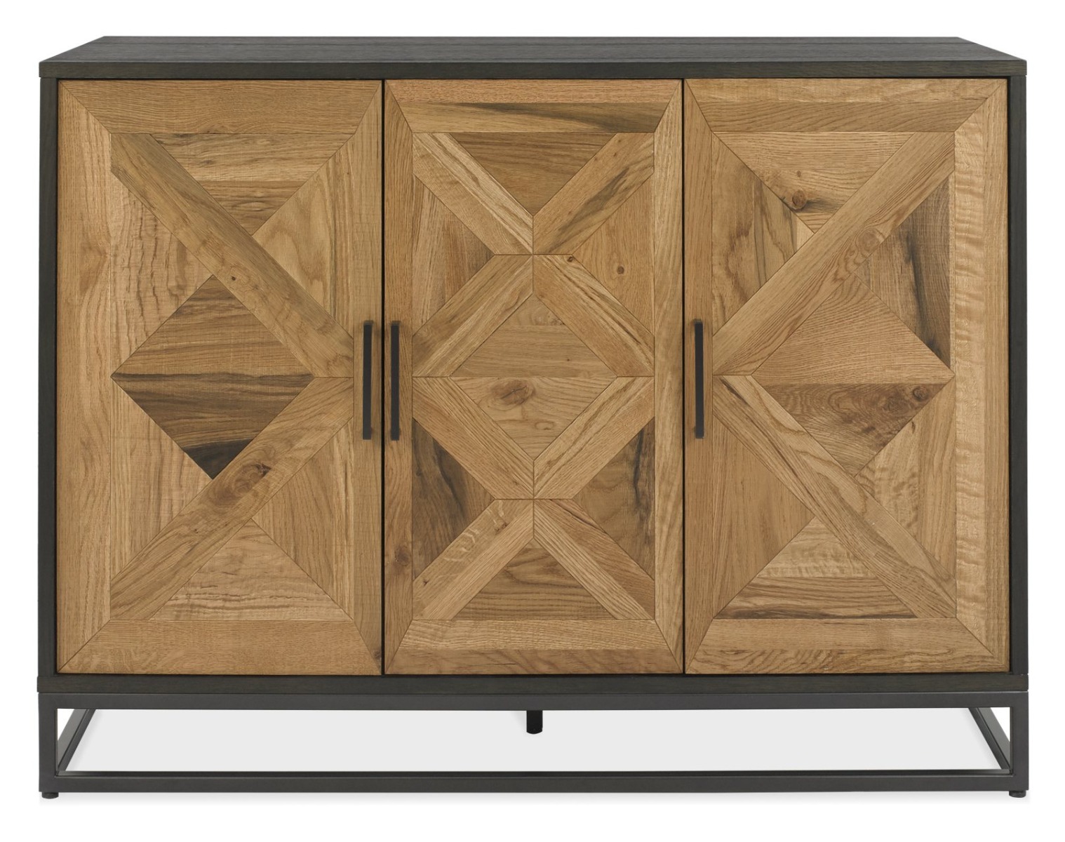 Marque Rustic Oak & Peppercorn Narrow Sideboard - Style Our Home