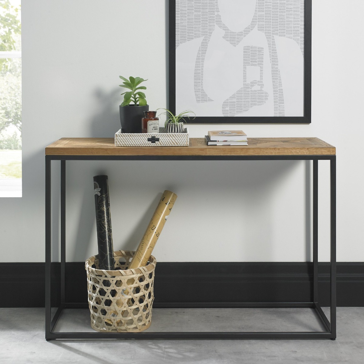 Marque Rustic Oak Console Table - Style Our Home