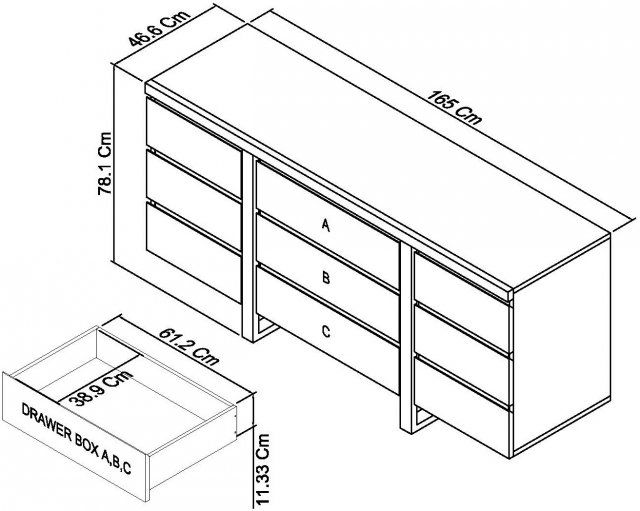 Tivoli Wide Sideboard - Style Our Home