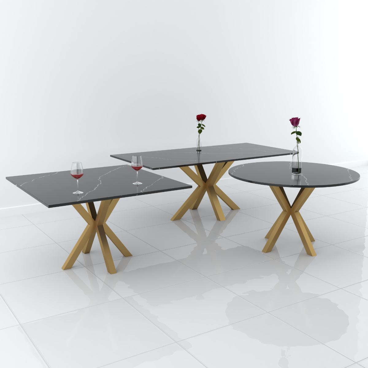 Square 6 person table 2025