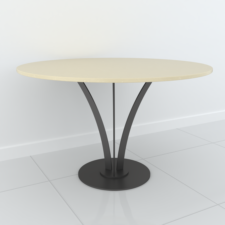 Studio Line Bistro Dining Table - 4 Seater in Beige & Grey by Steve Bristow | Style Our Home