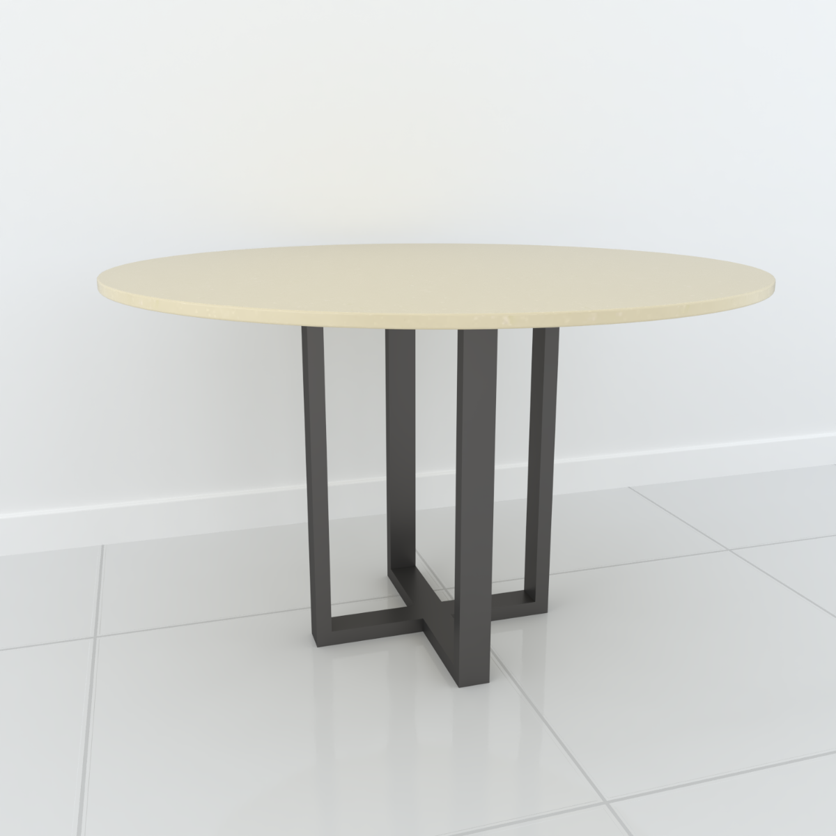 Studio Line Dining Table - 4 Seater in Beige & Grey by Steve Bristow | Style Our Home