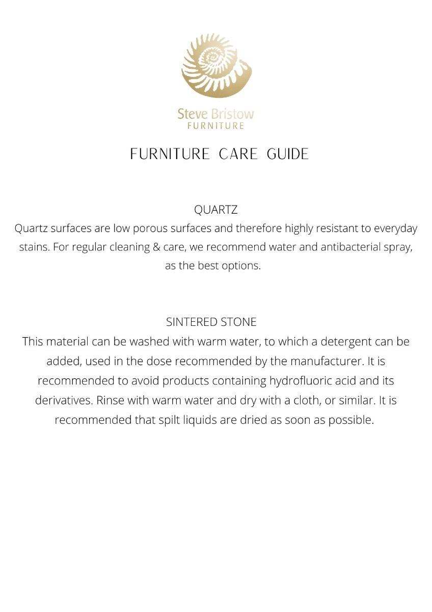 Steve Bristow Furniture Care Guide