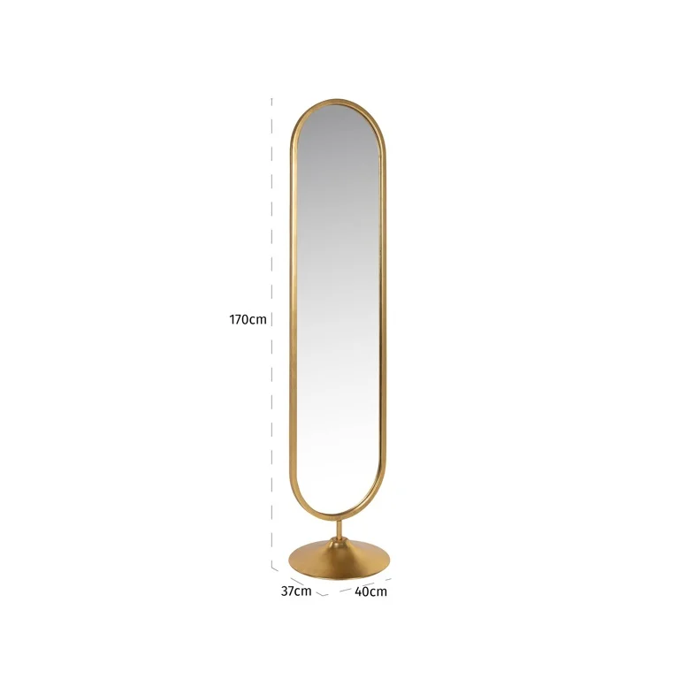 Mirror Moya on stand (Gold) by  Richmond Interiors | Style Our Home