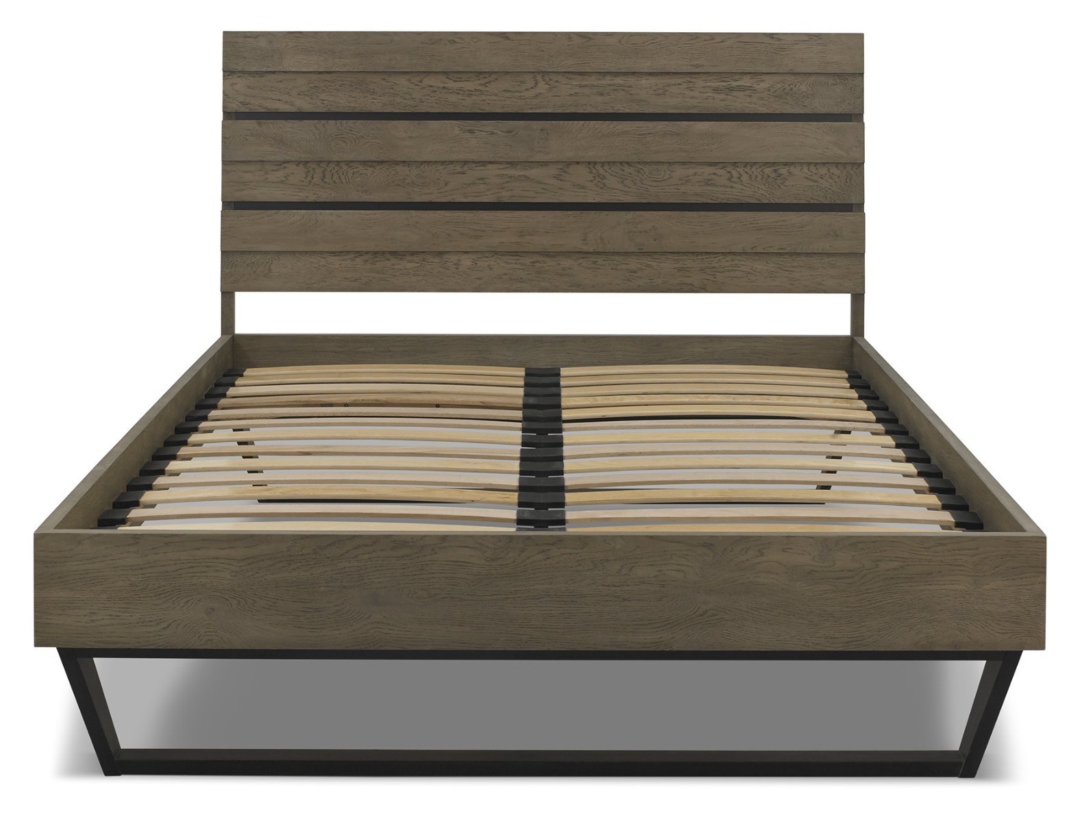 Tivoli Weathered Oak Low End Footend Bedstead Double 135cm by Bentley Designs | Style Our Home
