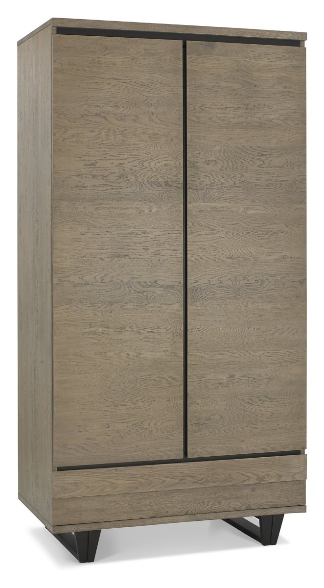 Tivoli Weathered Oak Double Wardrobe by Bentley Designs | Style Our Home
