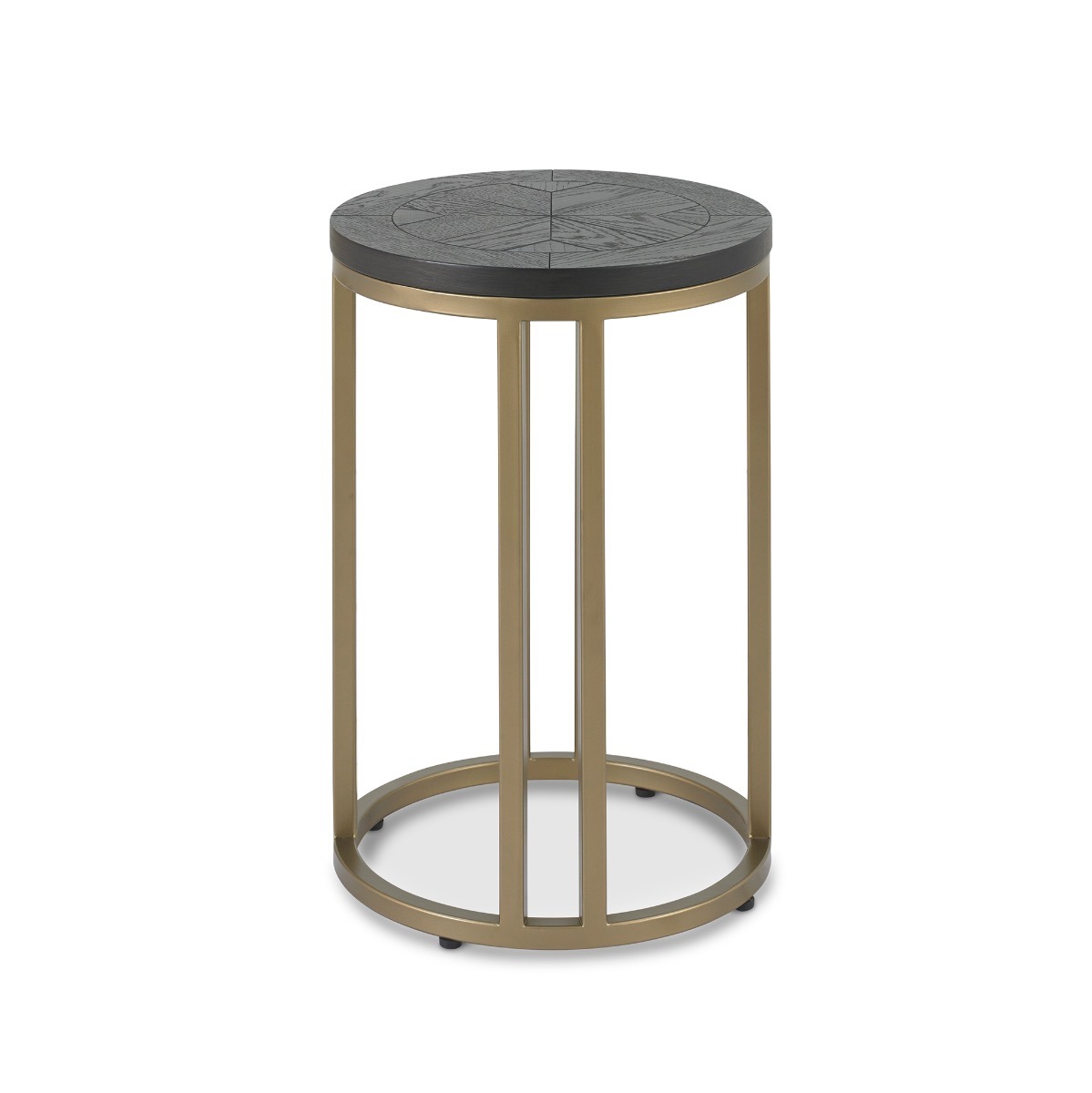Chevron Peppercorn Ash Side Table by Bentley Designs | Style Our Home