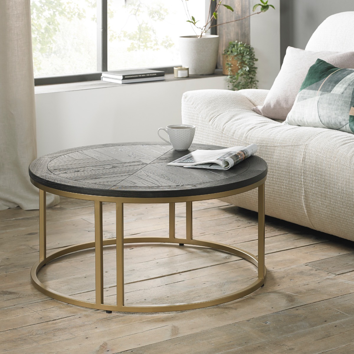 Marina Brass Coffee Table - Style Our Home