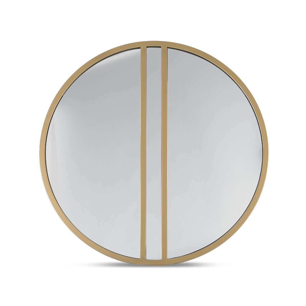 Marina Brass Circular Wall Mirror - Style Our Home