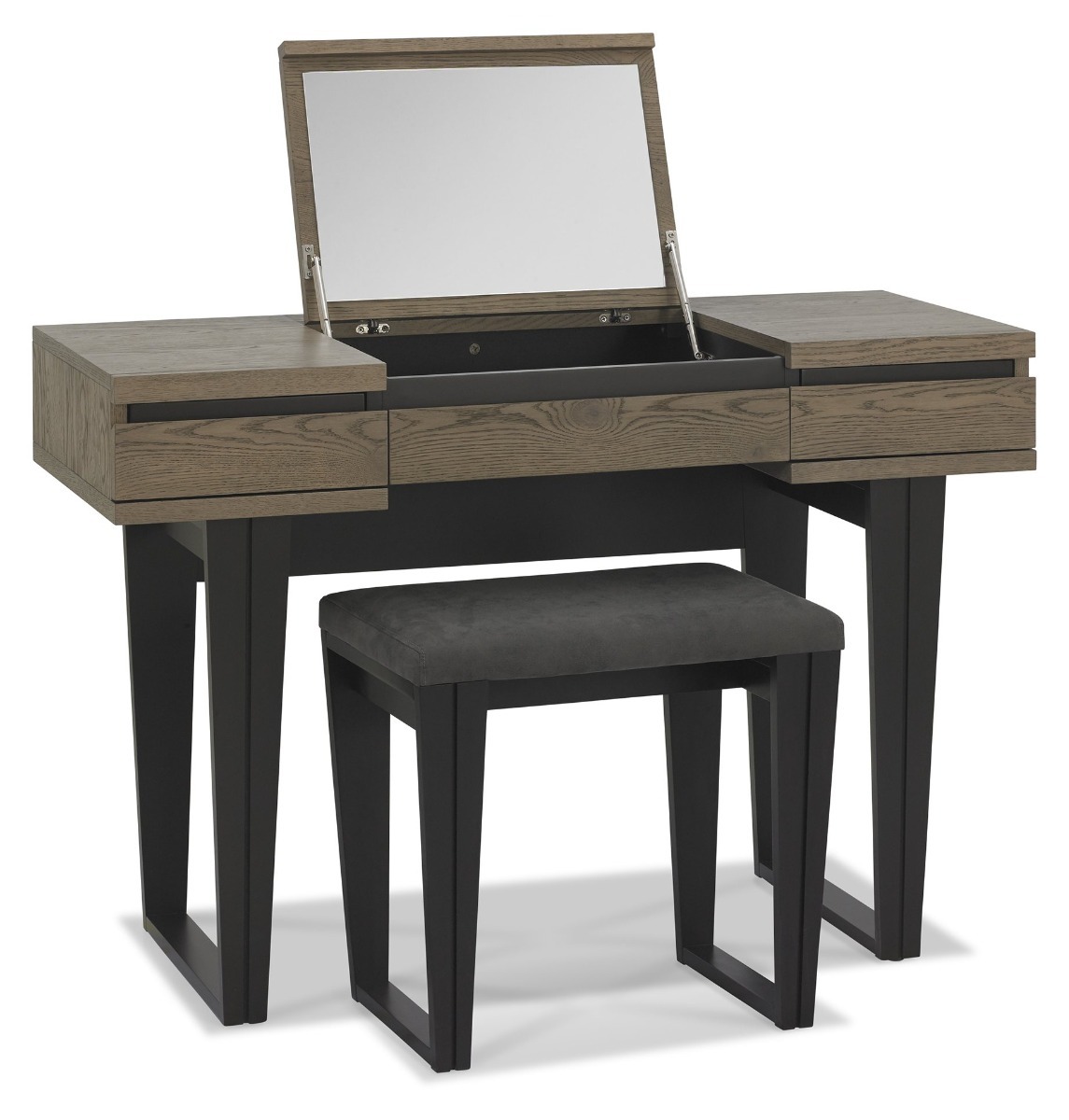 Tivoli Weathered Oak Dressing Table by Bentley Designs | Style Our Home

