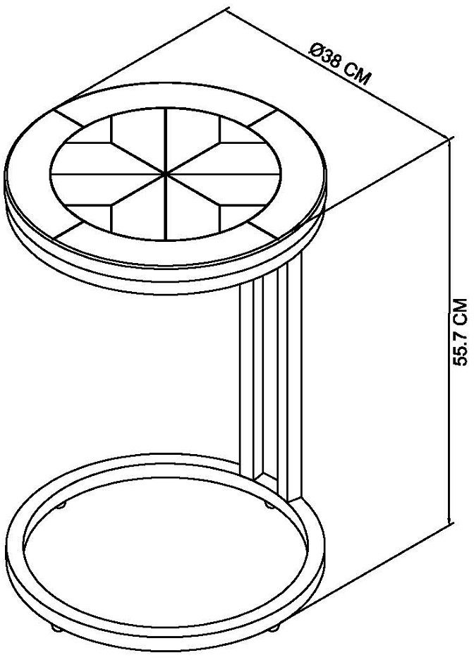 Marina Powder Sofa Table - Style Our Home