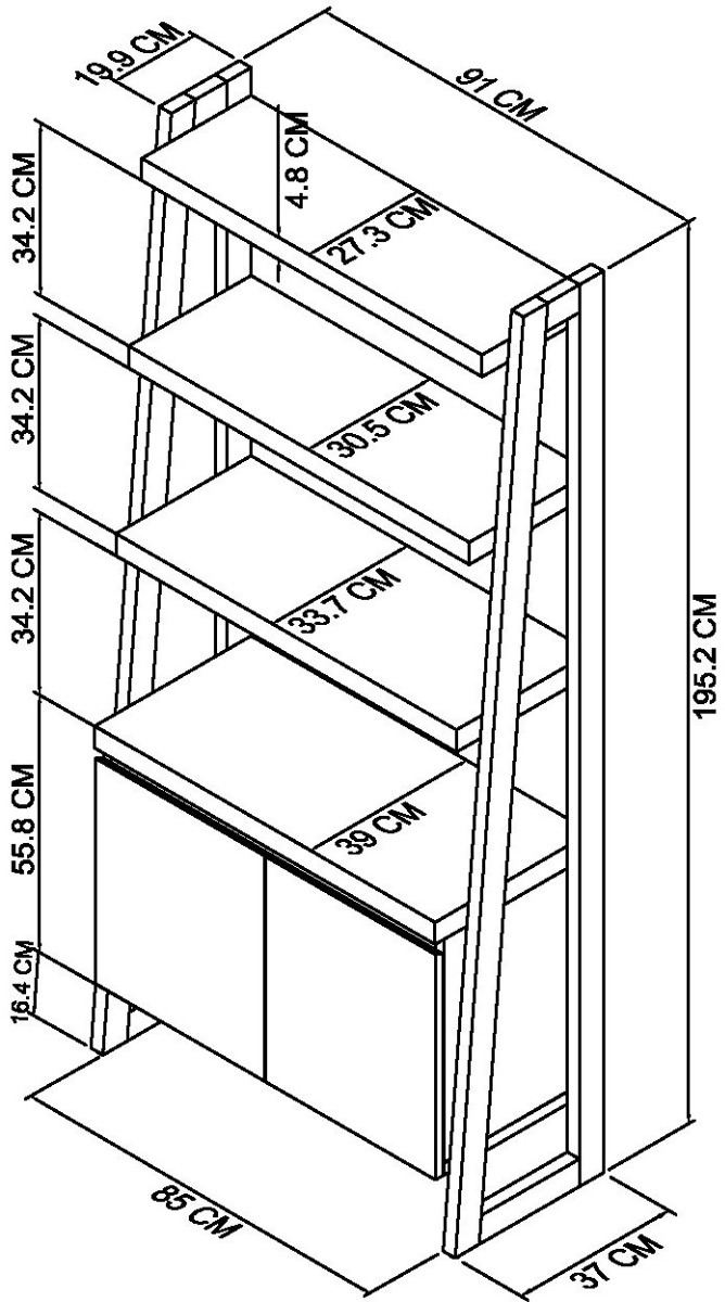 Ellipse Rustic Oak Open Display Unit by Bentley Designs | Style Our Home
