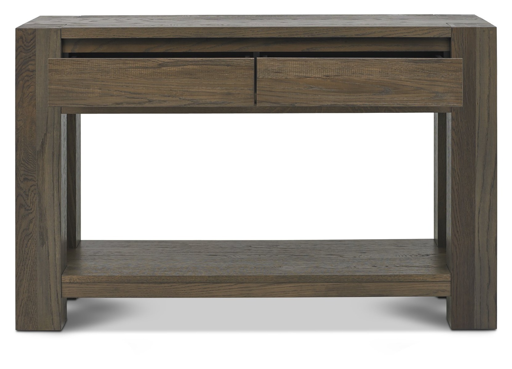 Logan Fumed Oak Console Table by Bentley Designs | Style Our Home