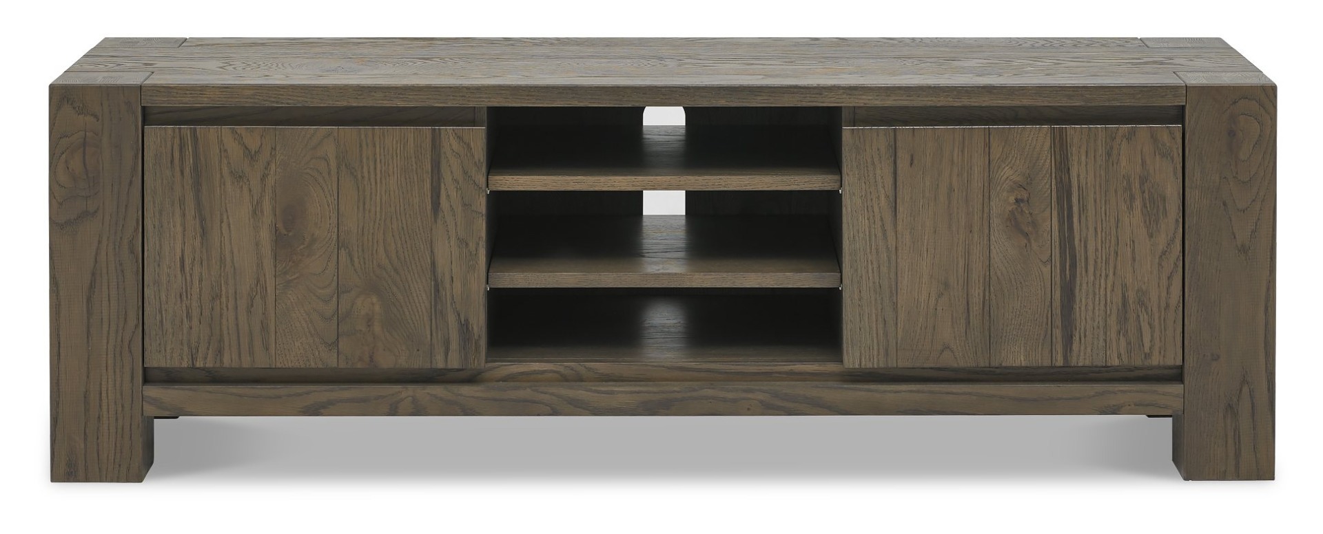 Logan Fumed Oak Entertainment Unit by Bentley Designs | Style Our Home