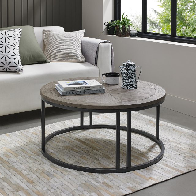 Monroe Silver Grey Coffee Table by Bentley Designs | Style Our Home