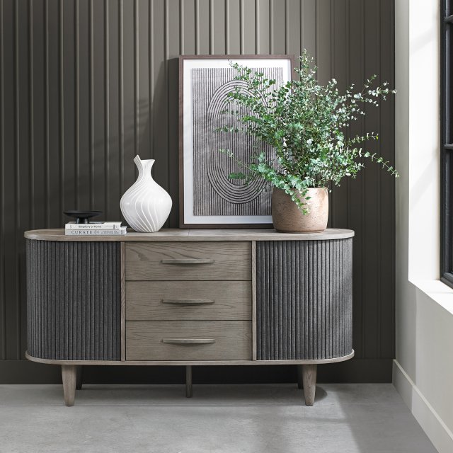 Monroe Silver Grey Wide Sideboard by Bentley Designs | Style Our Home