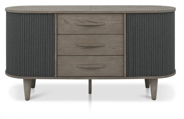 Monroe Silver Grey Wide Sideboard by Bentley Designs | Style Our Home