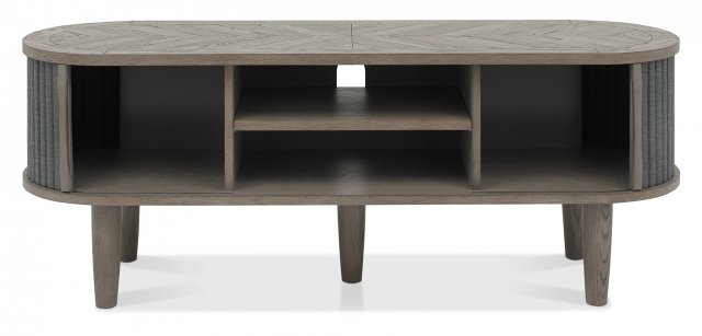 Monroe Silver Grey Entertainment Unit by Bentley Designs | Style Our Home