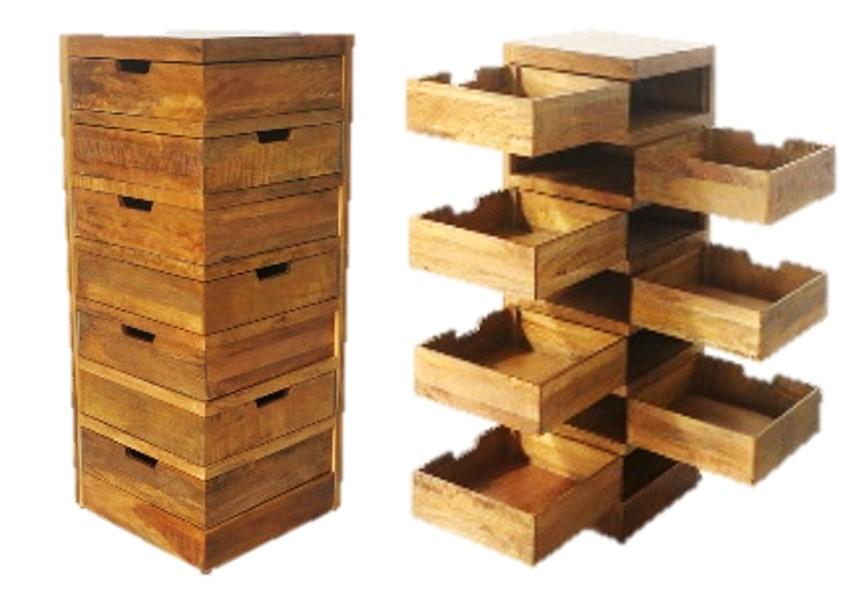 Collectors Swivel Corner chest by Monologue | Style Our Home