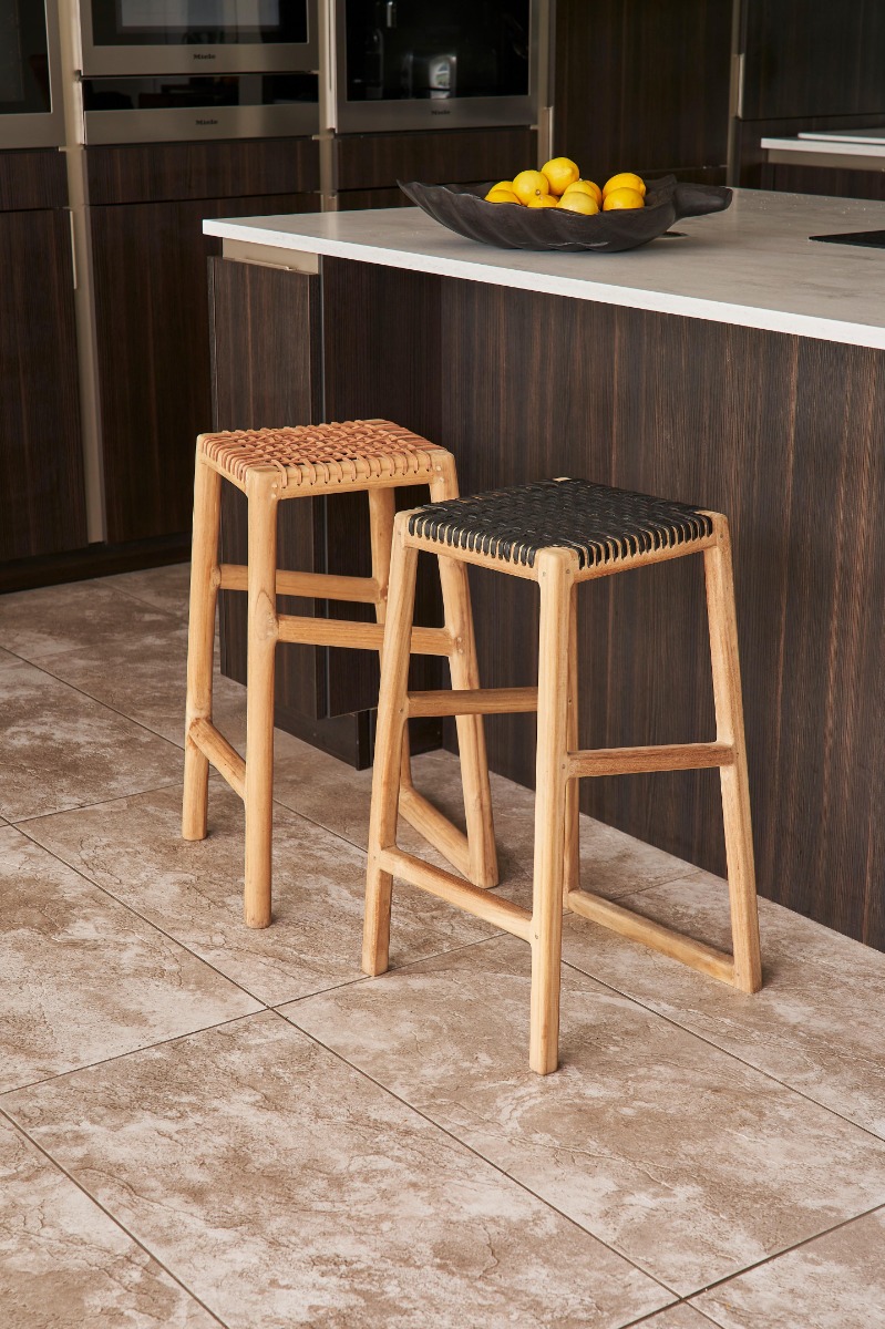 Gladen Counter Stool - Black (set of 2) by Monologue | Style Our Home