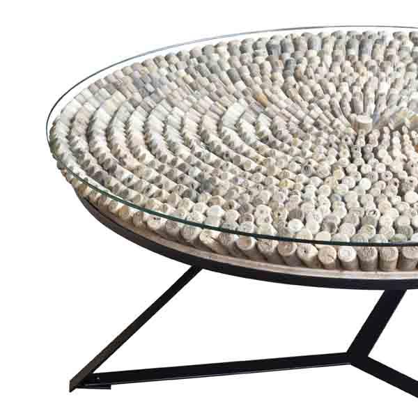 Iowa round coffee table by Monologue | Style Our Home