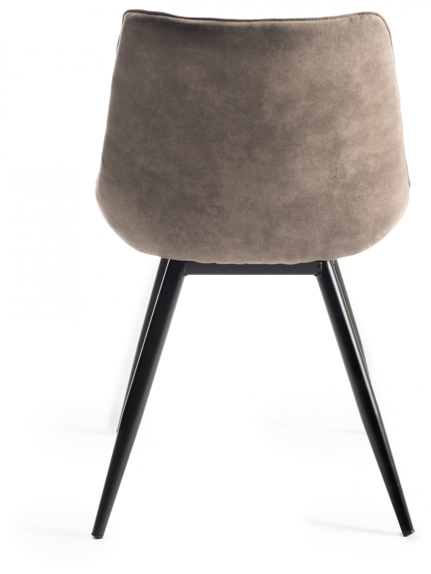 Tivoli Weathered Oak 4-6 Seater Table & 4 Seurat Tan Faux Suede Fabric Chairs by Bentley Designs | Style Our Home