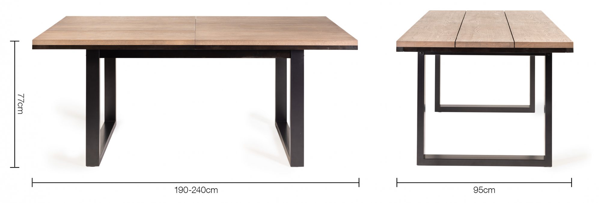 Tivoli Weathered Oak 6-8 Seater Table & 6 Dali Grey Velvet Chairs by Bentley Designs | Style Our Home