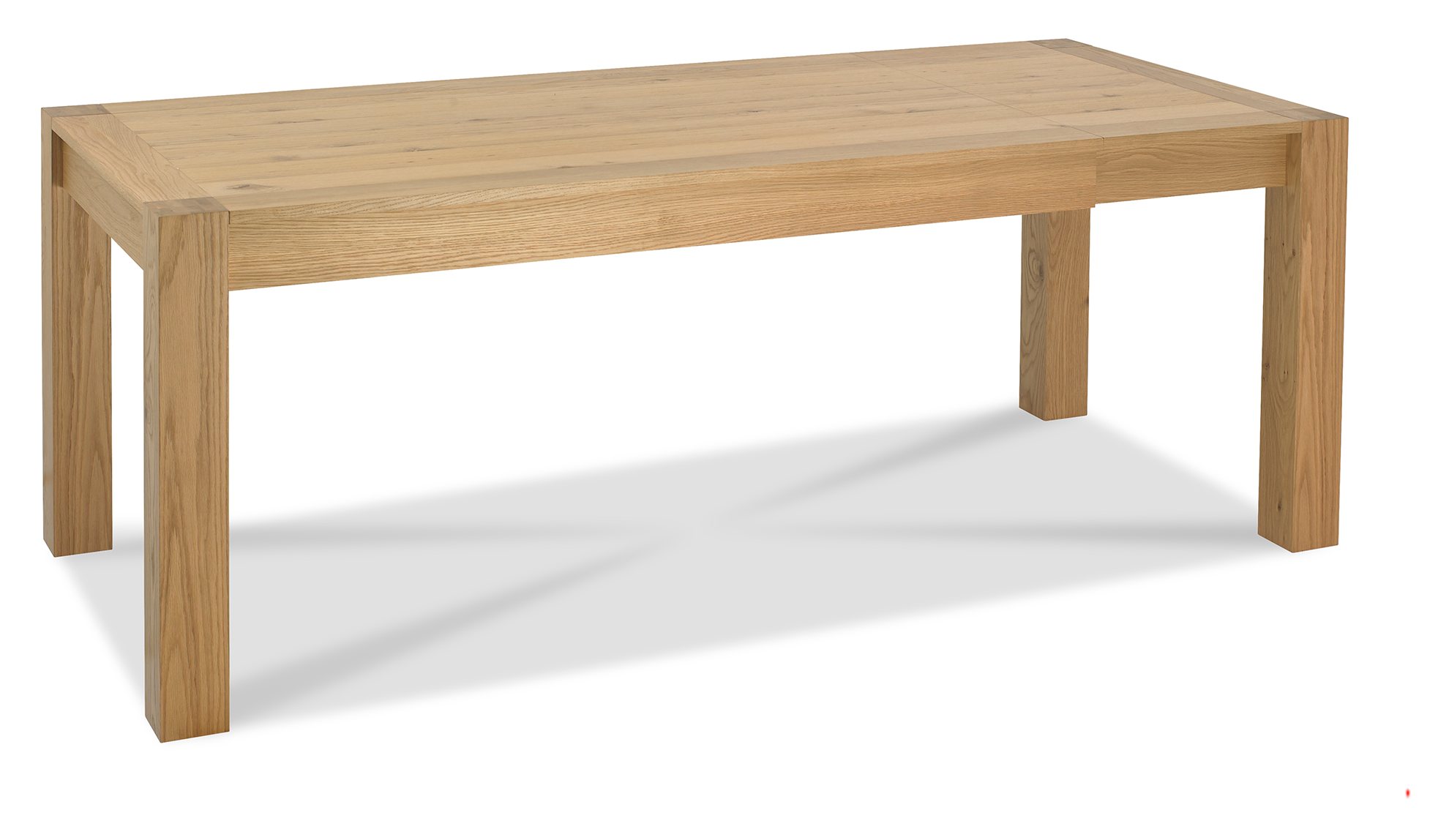 Turin Light Oak 6-8 Seater Table & 6 Dali Grey Velvet Chairs by Bentley Designs | Style Our Home
