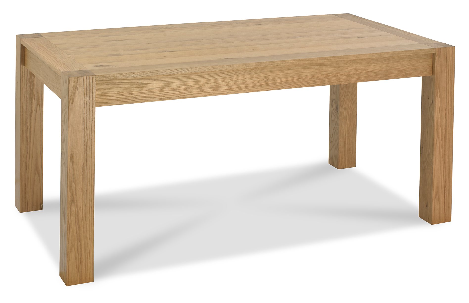 Turin Light Oak 6-8 Seater Table & 6 Dali Grey Velvet Chairs by Bentley Designs | Style Our Home