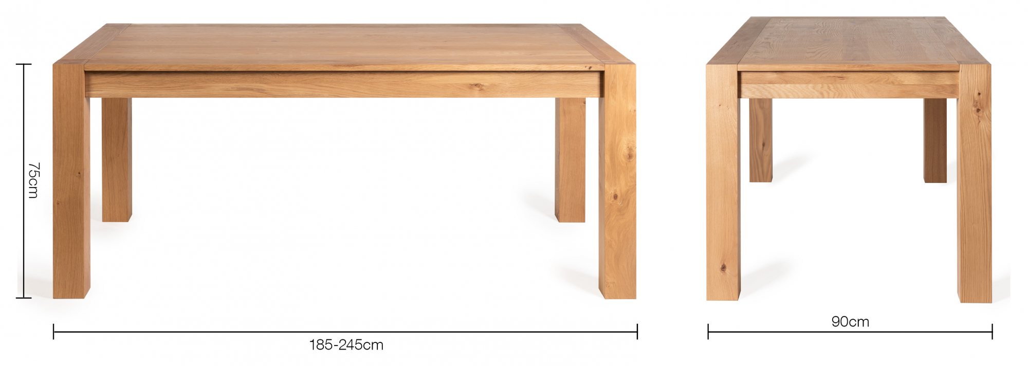 Turin Light Oak 6-10 Seater Table & 8 Fontana Green Velvet Chairs by Bentley Designs | Style Our Home