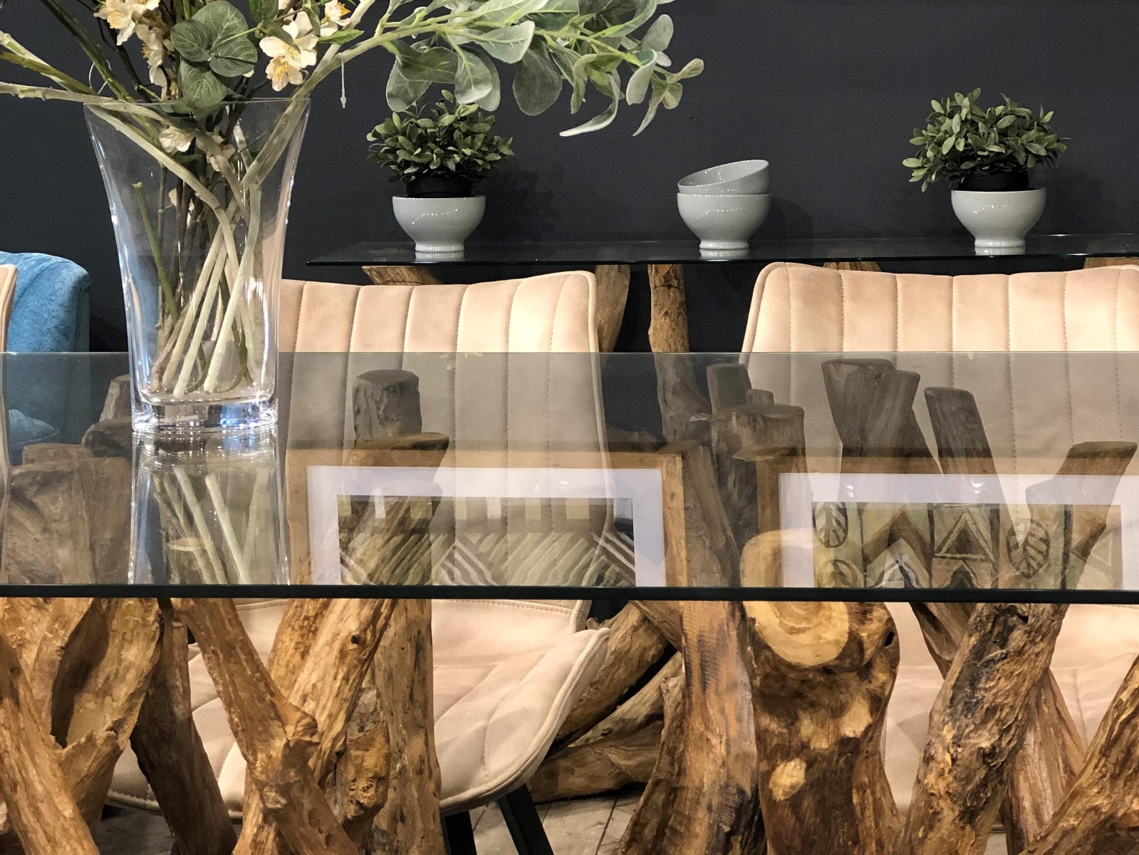 Layla Branchwood Rectangular Dining Table 180cm (2 boxes) by Monologue | Style Our Home