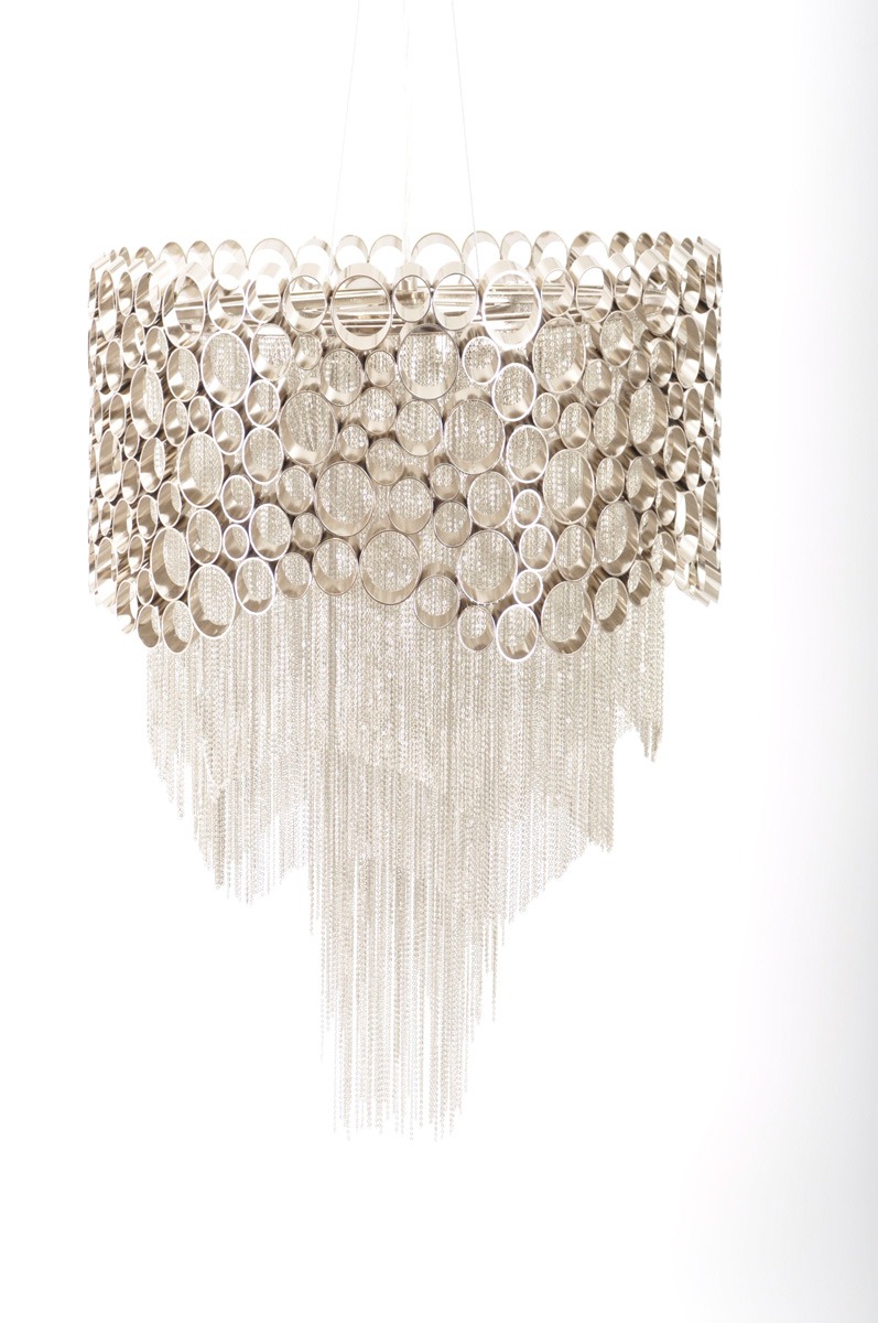 Venus Nickel Chandelier  By Libra | Style Our Home